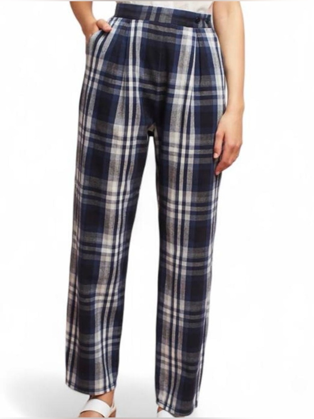 Anthropologie 3x1 NYC Plaid Pants sz. 24 EUC